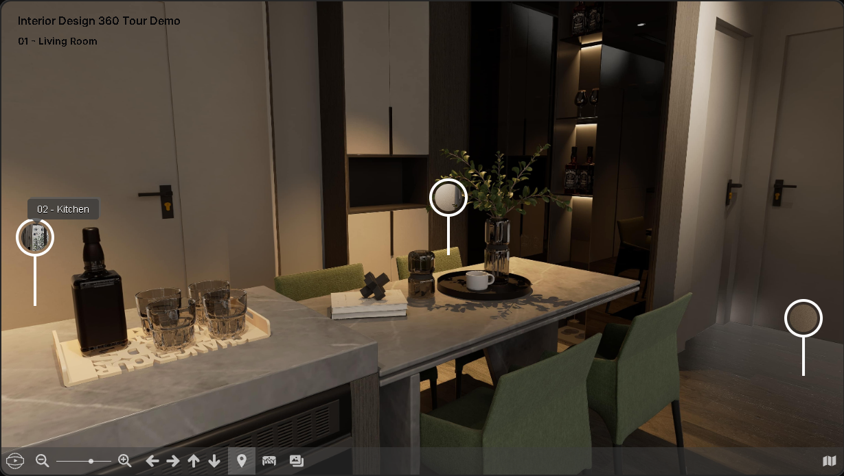Panaround360 — Tururi virtuale 360° interactive